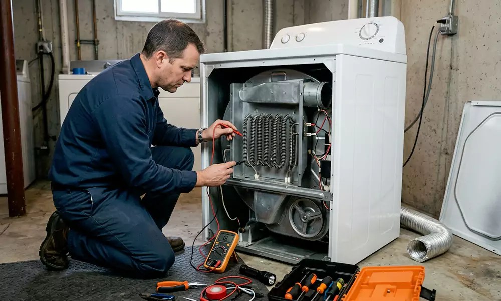 Dryer Not Heating Repair in Ware, MA