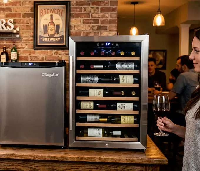 Why Ware Homeowners Choose Us for Wine Fridge and Kegerator Setup?